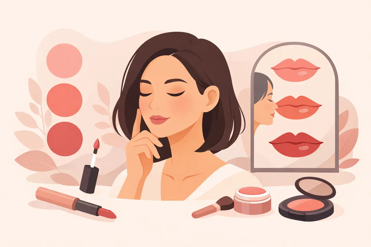 How to Choose Lip Blush Shade Naturally